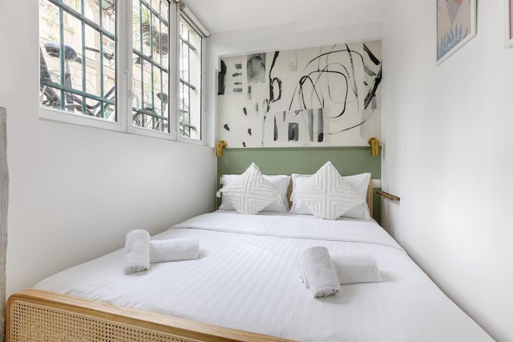 Mykeypers - Chic & Elegant Flat 2Br/6P- Republique Appartement Parijs Buitenkant foto