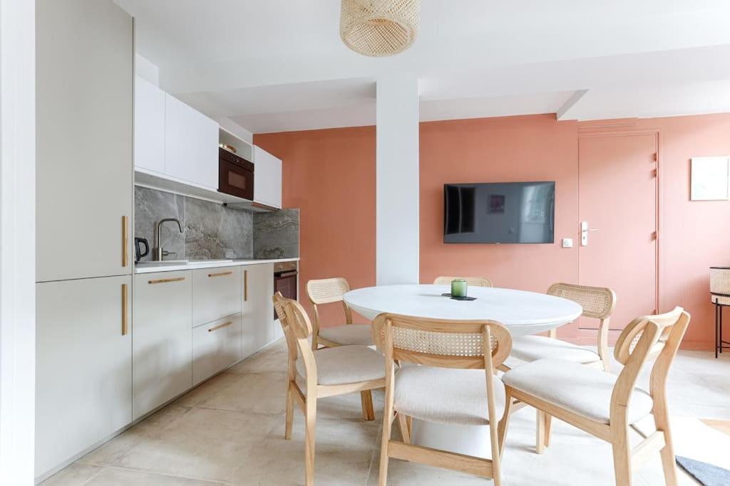 Mykeypers - Chic & Elegant Flat 2Br/6P- Republique Appartement Parijs Buitenkant foto