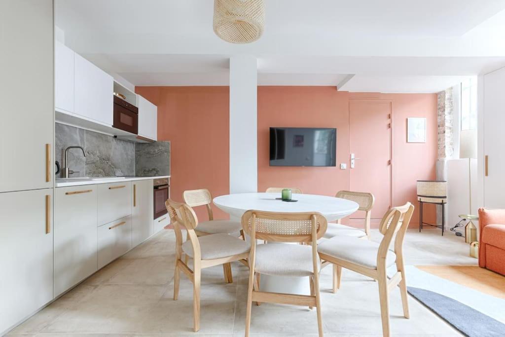 Mykeypers - Chic & Elegant Flat 2Br/6P- Republique Appartement Parijs Buitenkant foto