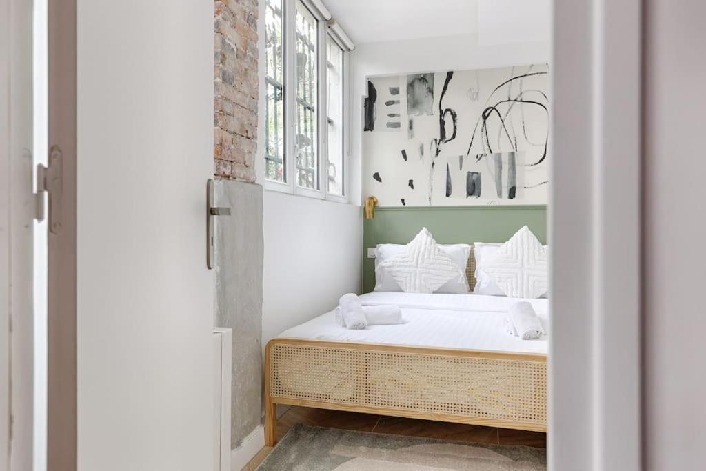Mykeypers - Chic & Elegant Flat 2Br/6P- Republique Appartement Parijs Buitenkant foto